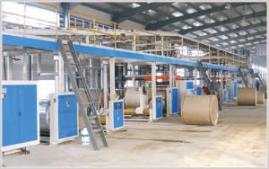 China 3/5/7-layer Corrugated Cardboard Manufacturing Plant, Corrugated Cardboard Making Machine on sale