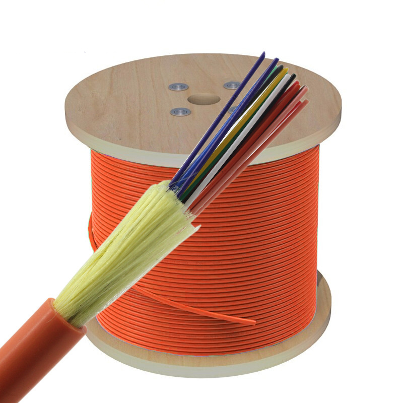 Telecommunication Networks Gjfjv-24b1 Fiber Optic Cable with Low Smoke Zero Halogen
