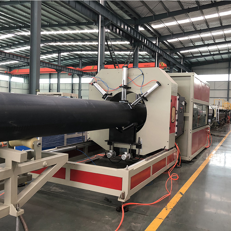 Qingdao Port Seaport HDPE PPR Pipe Machine Plastic Extruders with Single-screw Design