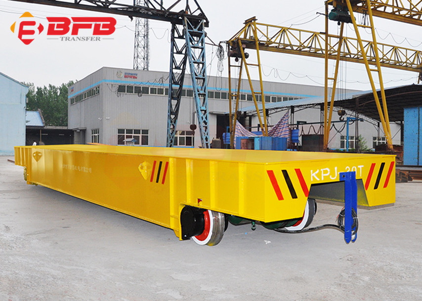25 Tons Retractable Cable Rail Car Mover For Steel Mill Transfer