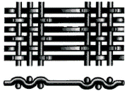 Anti Corrosion 304L Stainless Steel Crimped Wire Mesh 100 Micron 12.7mm Hole Heavy Duty