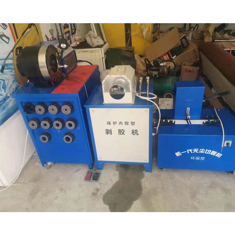 Woodworking Workshop Equipment Clamp Hose Pipe Pressing Machine Crimper Rubber Automatic