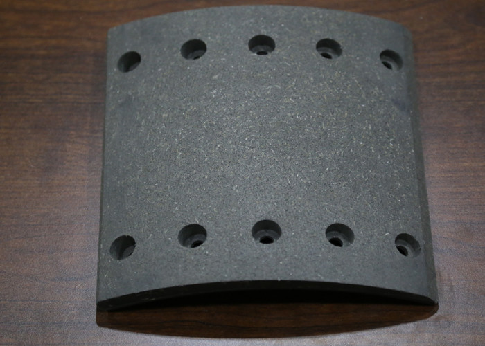 OEM Bus Brakes Pads 0.35~0.45 Friction coefficient Dark Grey Color