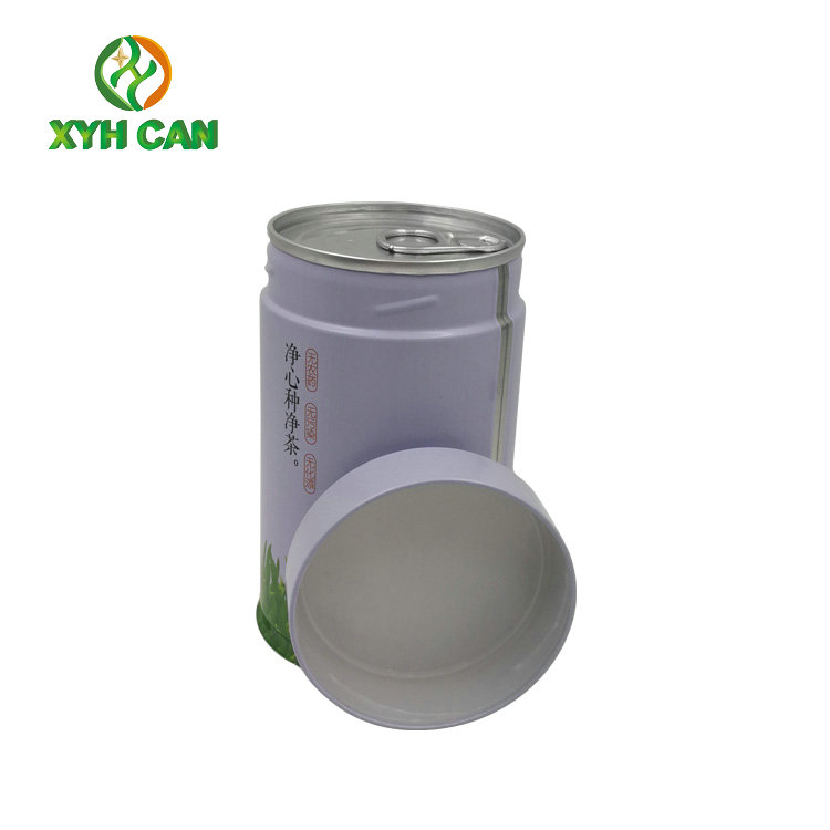 ROHS Safety Inspection Decorative Storage Tea Metal Tinplate for Green Tea