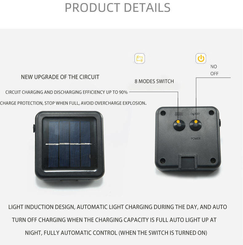 Flexible Decrata Solar Garden Ball Lights 1200MAh Rechargeable Ni MH battery