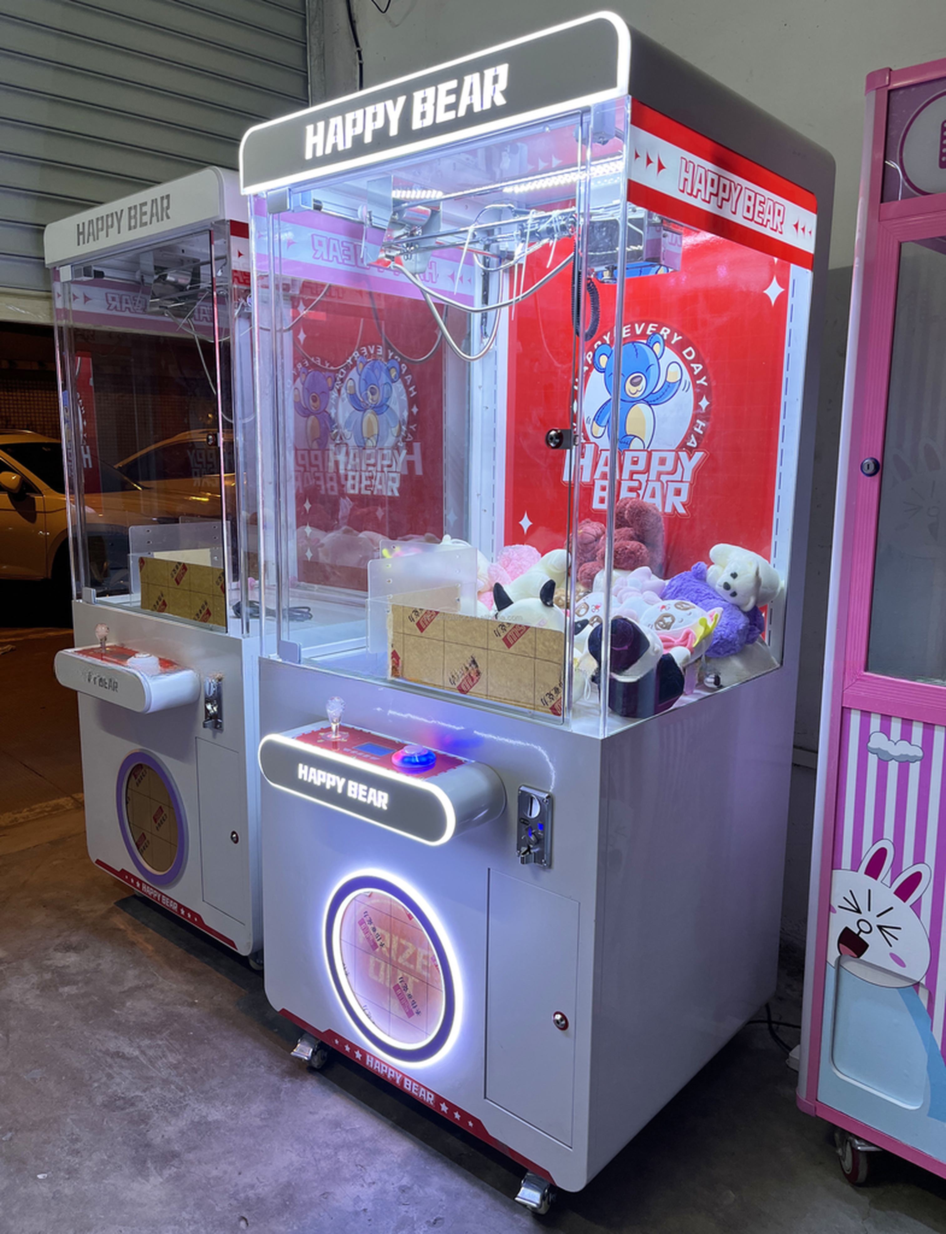 Dreamland new exclusive coin operated arcade claw toys plush machine for sale