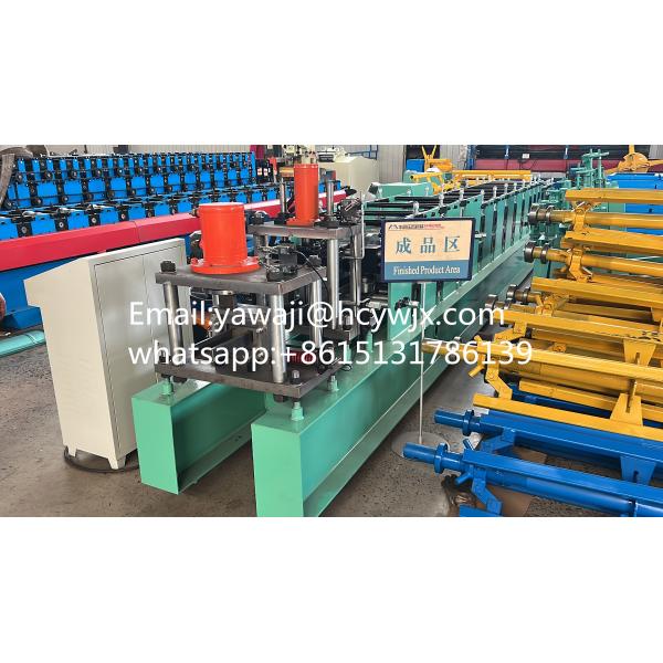 Metal Steel Shutter Door Rolling Machine With Punching