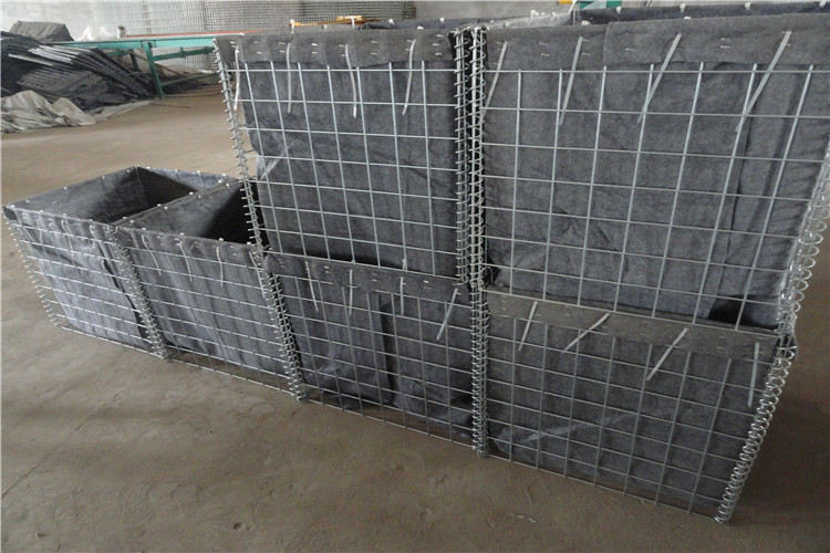 Military Hesco Gabion Baskets Galvanized High Security Welded Gabion Box