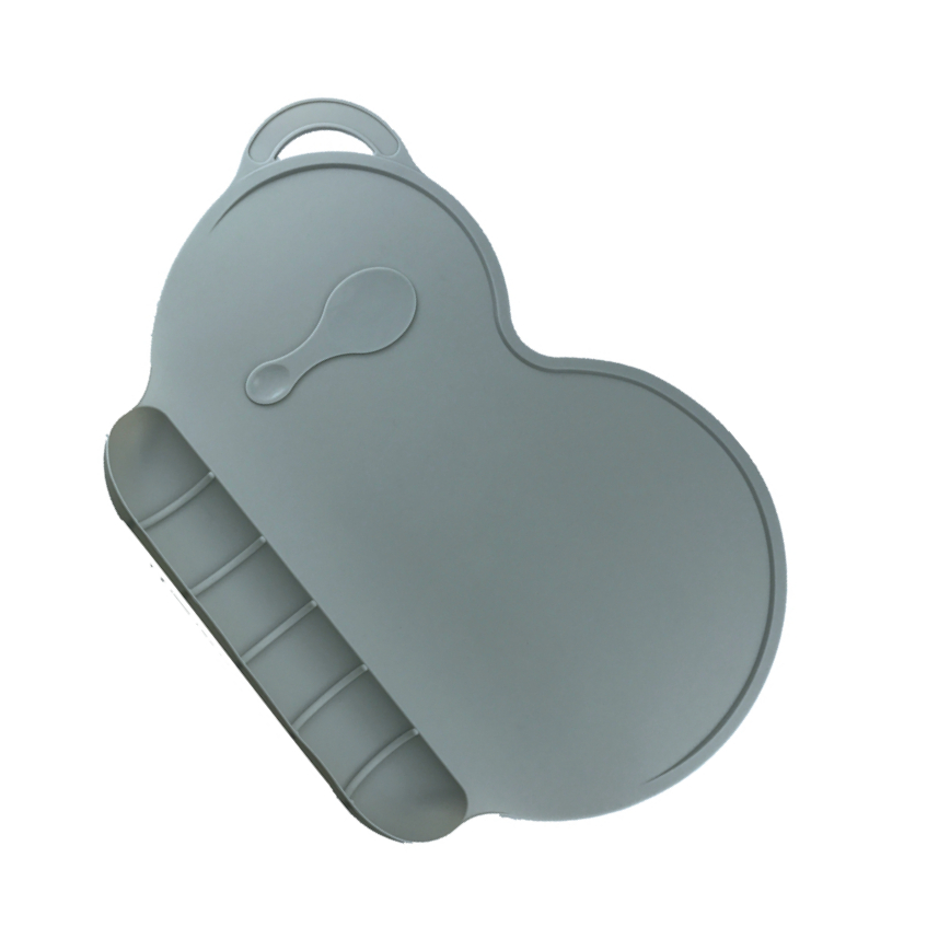 Food Grade Custom Kids Toddler Baby Cloud Table Silicon Silicone Feeding Placemat for Kids Toddlers