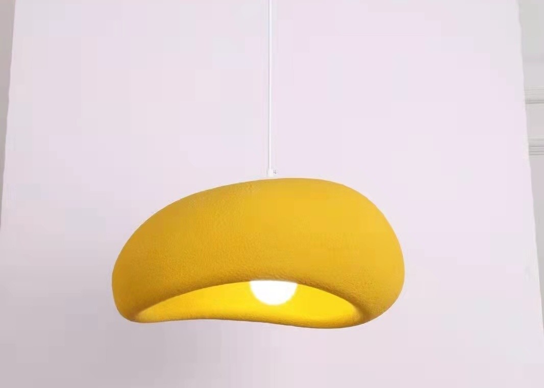 Cement and concrete and resin light fixtures travel hotel and house contemporary pendant lamp