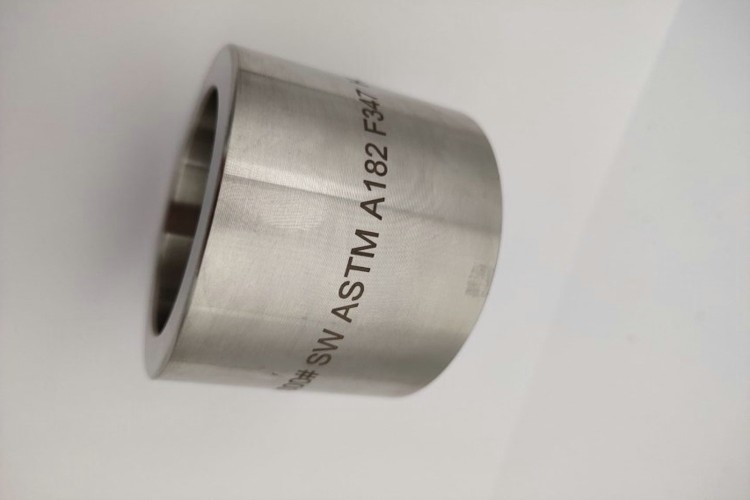 Socket Coupling Forged Steel Pipe Fittings UNS N04400 Alkaline Salt Resistance