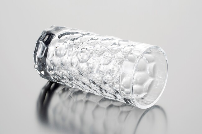 Crystal Highball Glass Drinking Cups 320ml Pressed Tumblers 11.2Oz Lead Free
