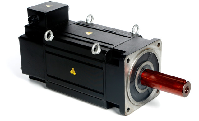 High Power Density Surface Mounted PMSM Motor IP54 Low Temperature Rise