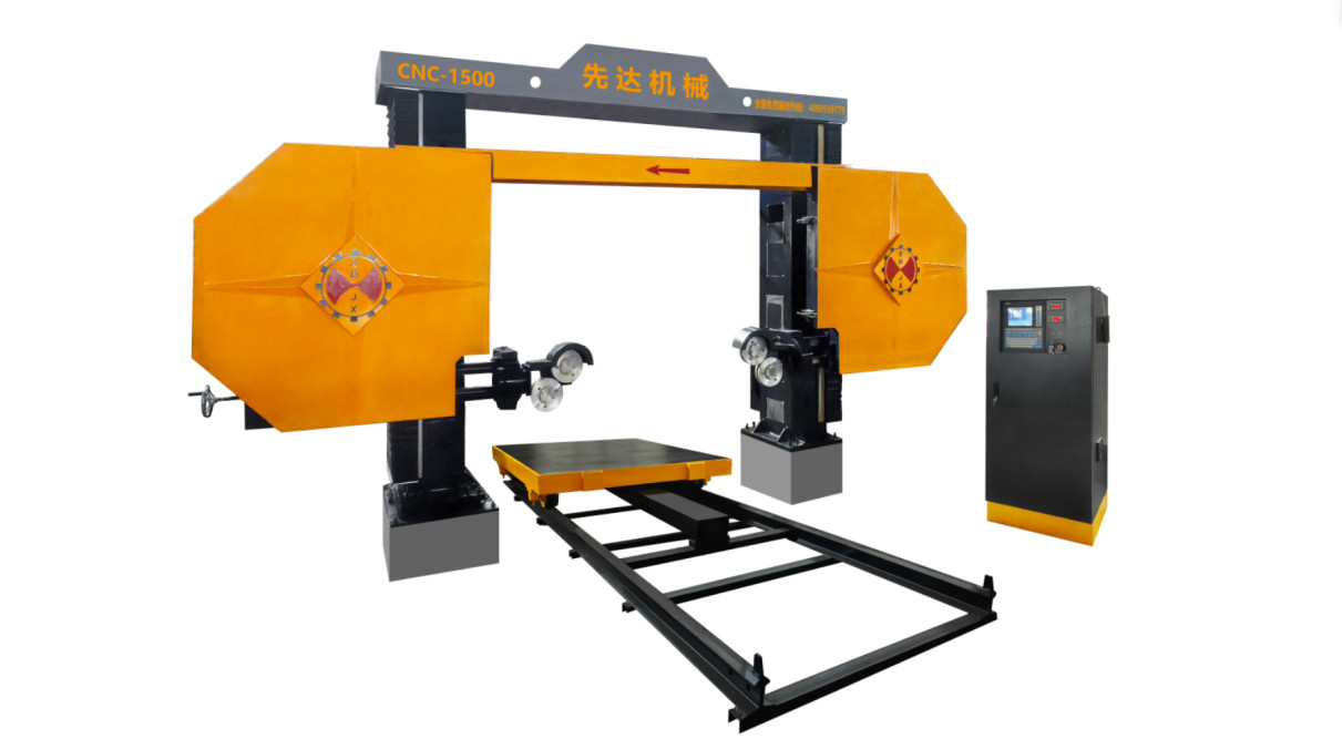 CNC Diamond Wire Saw Small Type Machiner Specially For Tombstone