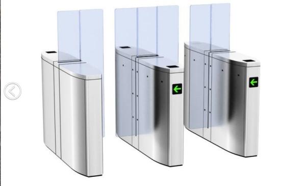 Bi Directional Half Height Turnstiles Stainless Steel 304 SUS Smart Card