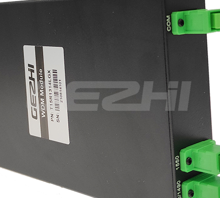 CATV 3 port filter optical WDM splitter 1310/1490/1550nm LGX cassette module in GPON, FTTH System