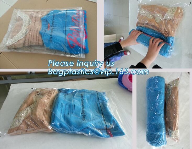 PA k space bag for travel, vacuum pack mattress bag, vacuum storage bags, vacuum quilt packing bags, biodegradable
