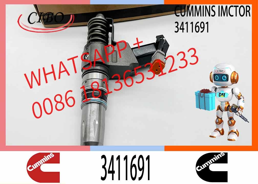 Engine Common Rail Fuel Injector 4307516 3411691 3087560 3411765 for Cummins