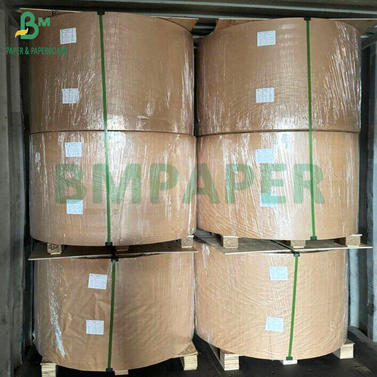 70g 80g Recycled High Strength Brown Sack Kraft Wrapping Paper (4)