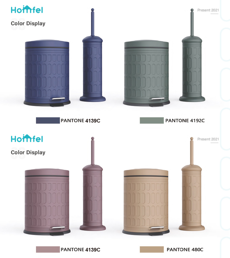 Convenient Rolling Cover Foot Pedal Bin Stainless Steel Trash Can for Neat and Organized Spaces
