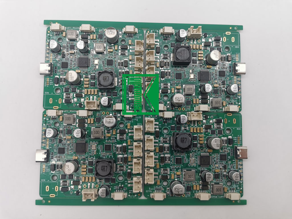 Network Control Board FR4 2OZ 6 Layers HASL SMT Printed Circuit Board Assembly
