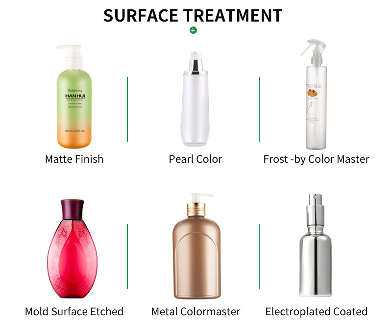 Sustainable Unique Shape 400ML Shampoo Pump Dispenser Bottles