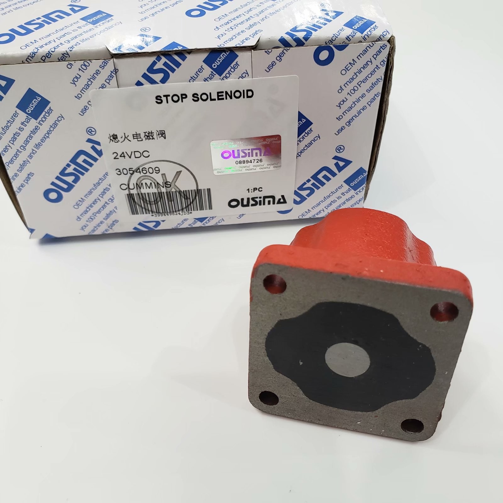 OUSIMA Fuel Shutoff Solenoid 3054609 24V For Cummins Engine parts