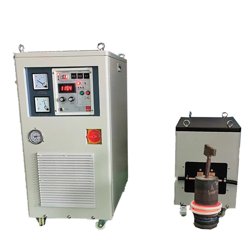 IGBT Induction Hardening Annealing Hot Forging Machine With Chiller HF-90AB