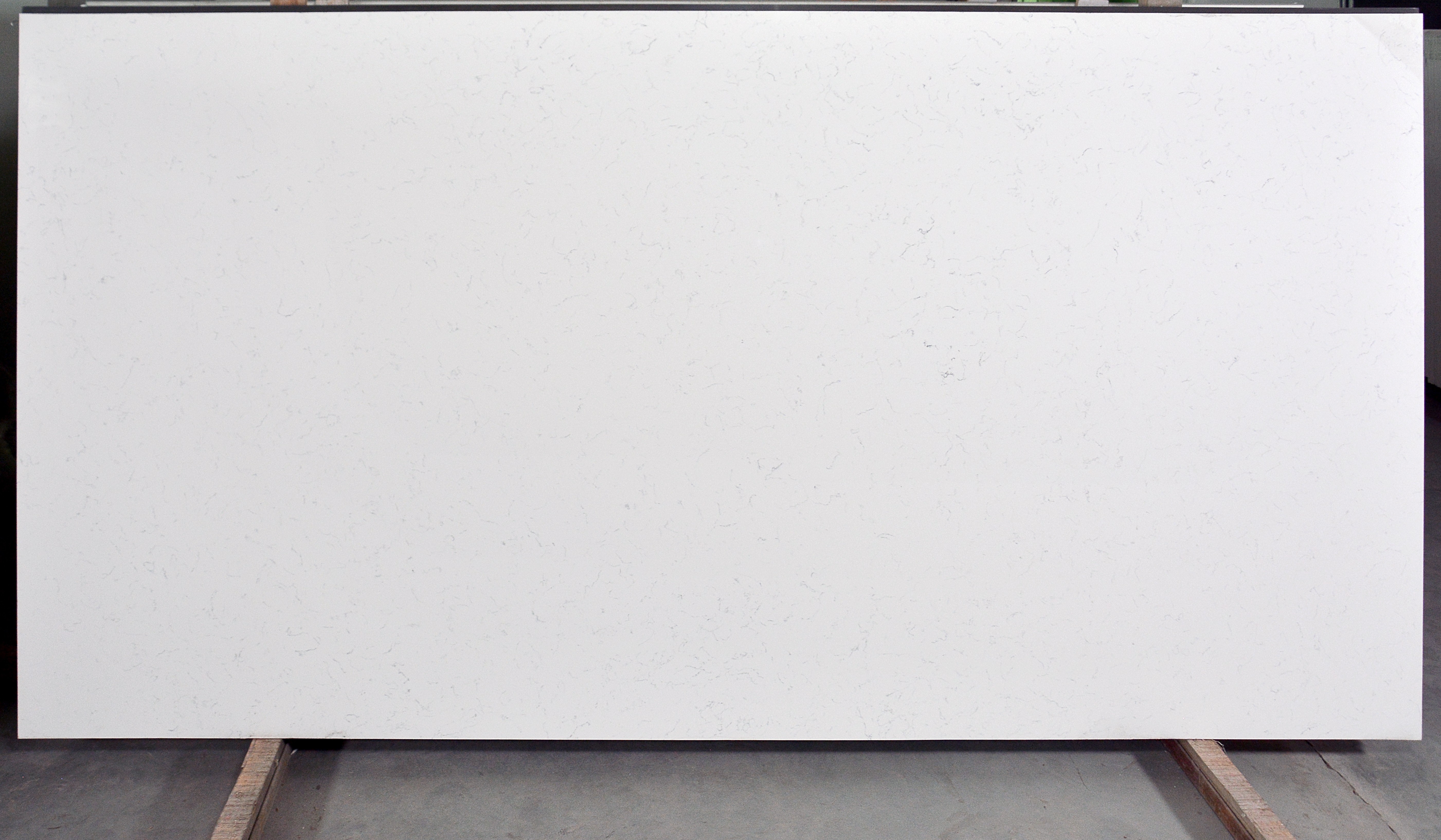 Hardness 6.5Mohs Artificial Quartz Slab Countertops Carrara 3000*1400*15mm