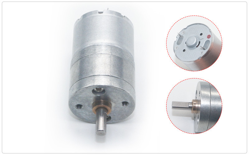 Metal Gear Low Speed Small Motor JGA25-310 6/12v 25mm 16-1648 Rpm High Quality Brushed Motor