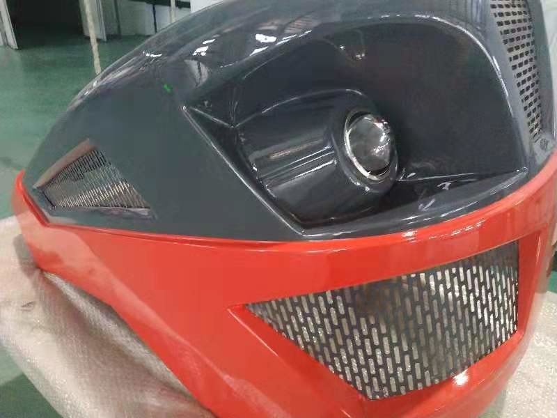 Gel Coat Paint Fiberglass Tractor Parts Fiberglass Tractor Engine Cover