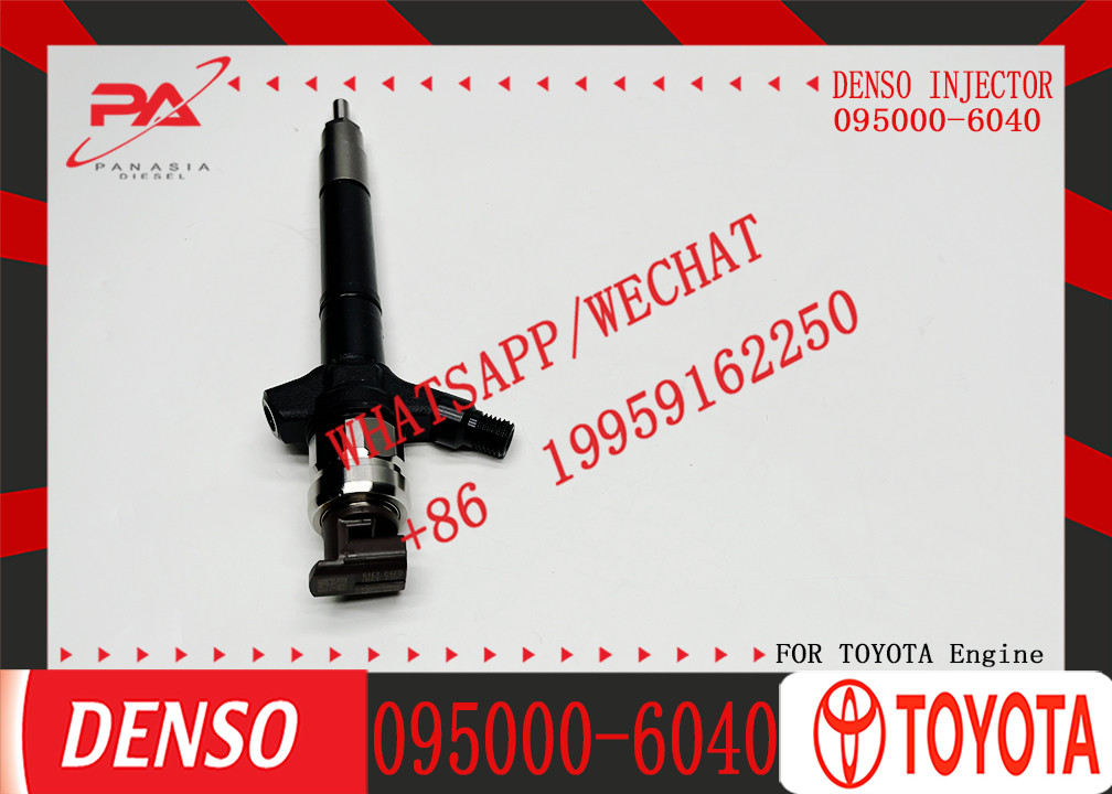 Diesel Injector 23670-0R170 095000-6040 Common Rail Fuel Injectors 23670-0R020 for TOYO-TA Corolla Verso RAV4