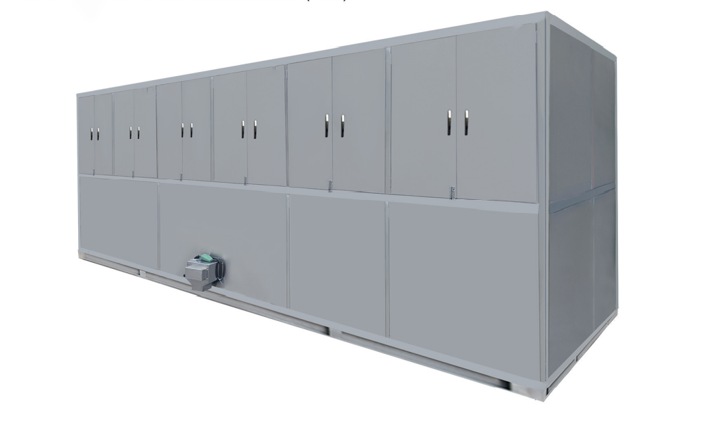 PLC Control System Large Cube Ice Machine Commercial 3 Tons