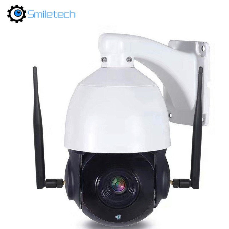Outdoor 5MP starlight 20X zoom WIFI PTZ two way audio ir speed dome TF card slot speed dome surveillance IP camera