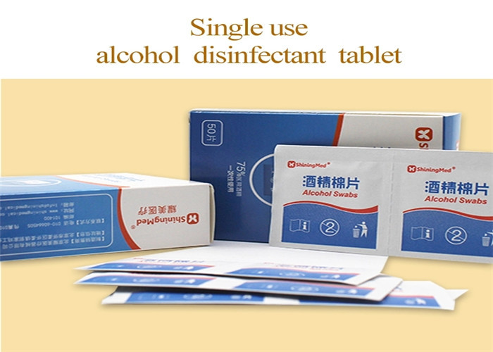 Cleaning Camera Lens 75% Sterile Alcohol Prep Pads For External Use Only