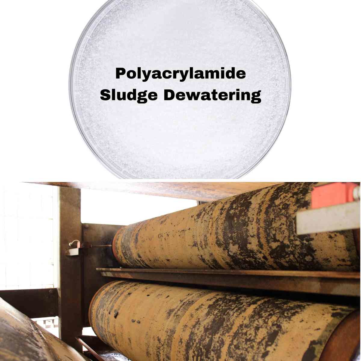 Polymer C Organic Flocculant Zetag 8165 Equivalent of Sludge Thickening and Dewatering