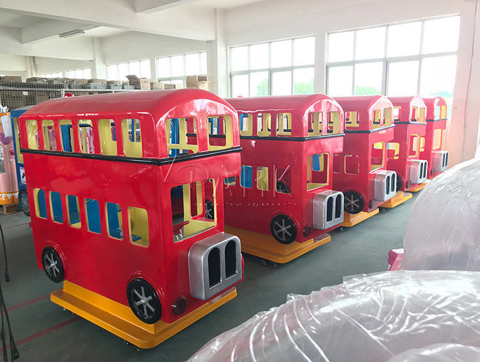 Mini Electric Bus Trackless Train Kiddy Ride Machine For Shopping Mall