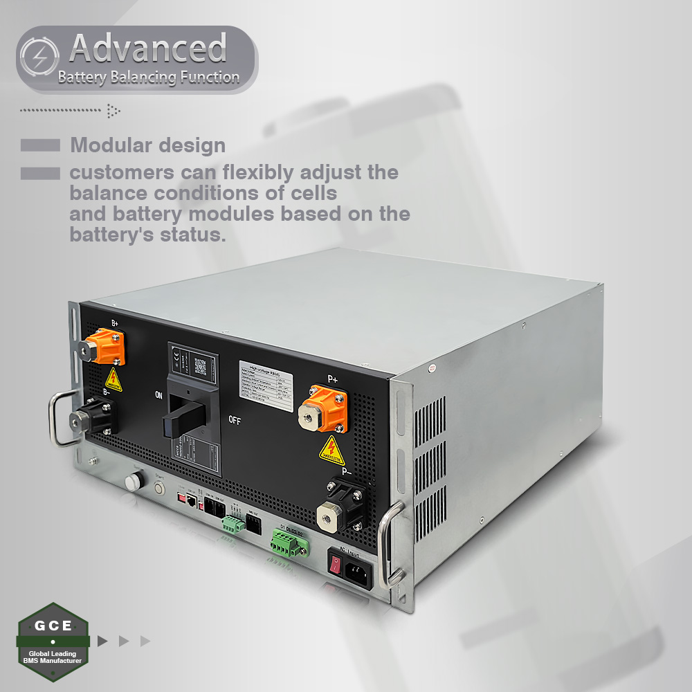 High Voltage BMS 240S768V 500A BMS Lifepo4 BMS For Large Scale BESS C&I ESS LTO Battery Energy Storage Systems LFP Syste