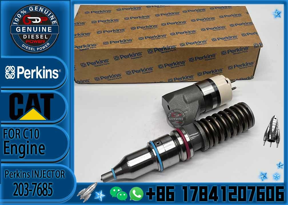 MT835 MT845 MT855 Injector Diesel Engine C12 C10 Fuel Injector 2037685 10R1268 203-7685