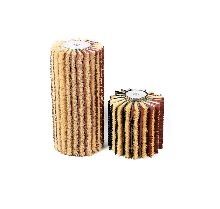 Polishing Sisal Sand Paper Brush Roller For Sanding Machine