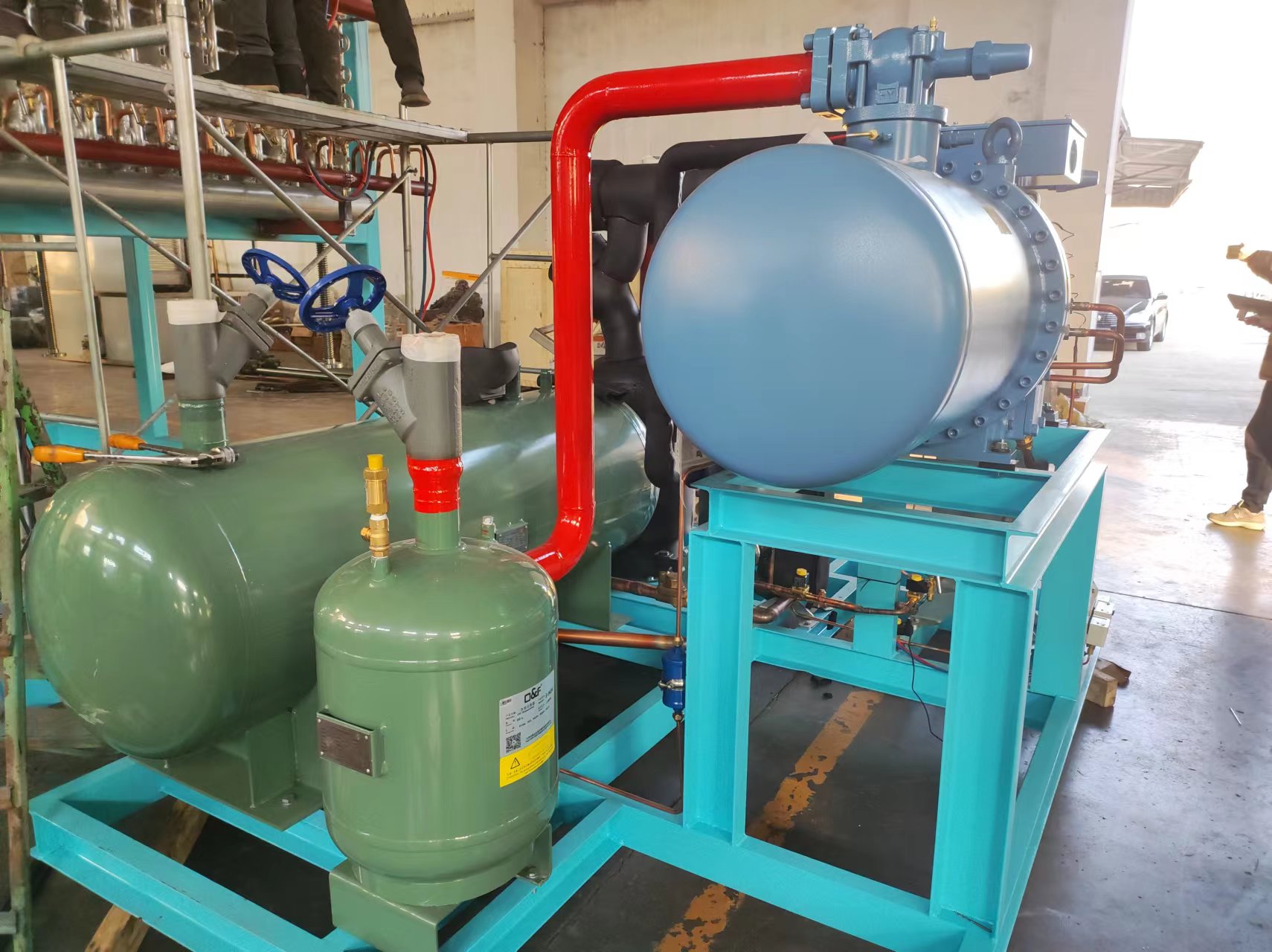 Long Service Life Industrial Ice Block Making Machine for Fishery Ice Production