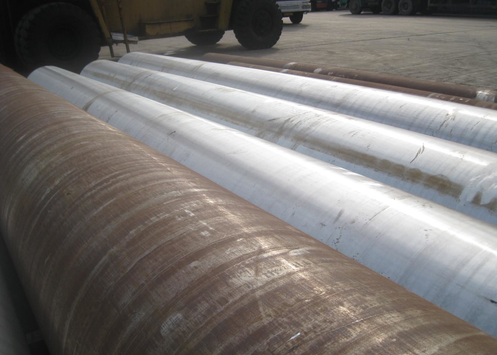 Grade C Seamless Carbon Steel Pipe , Carbon Steel Gas Pipe Long Lifespan