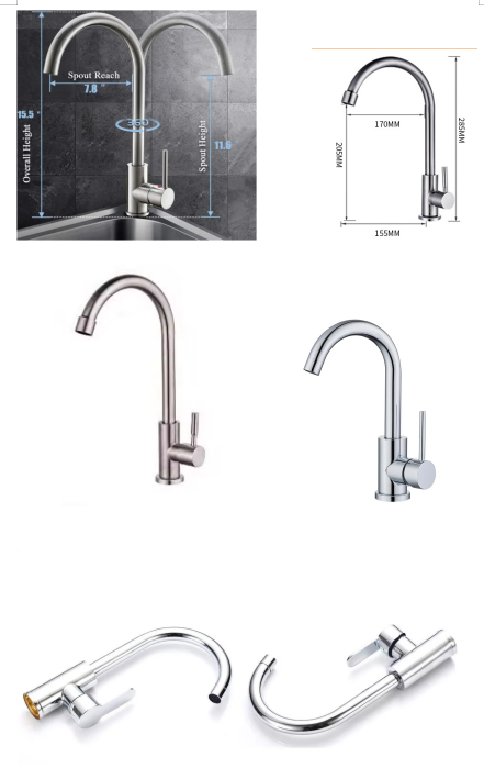 Chromium Single Handle Hot And Cold Basin Faucet With Earthenware Spool