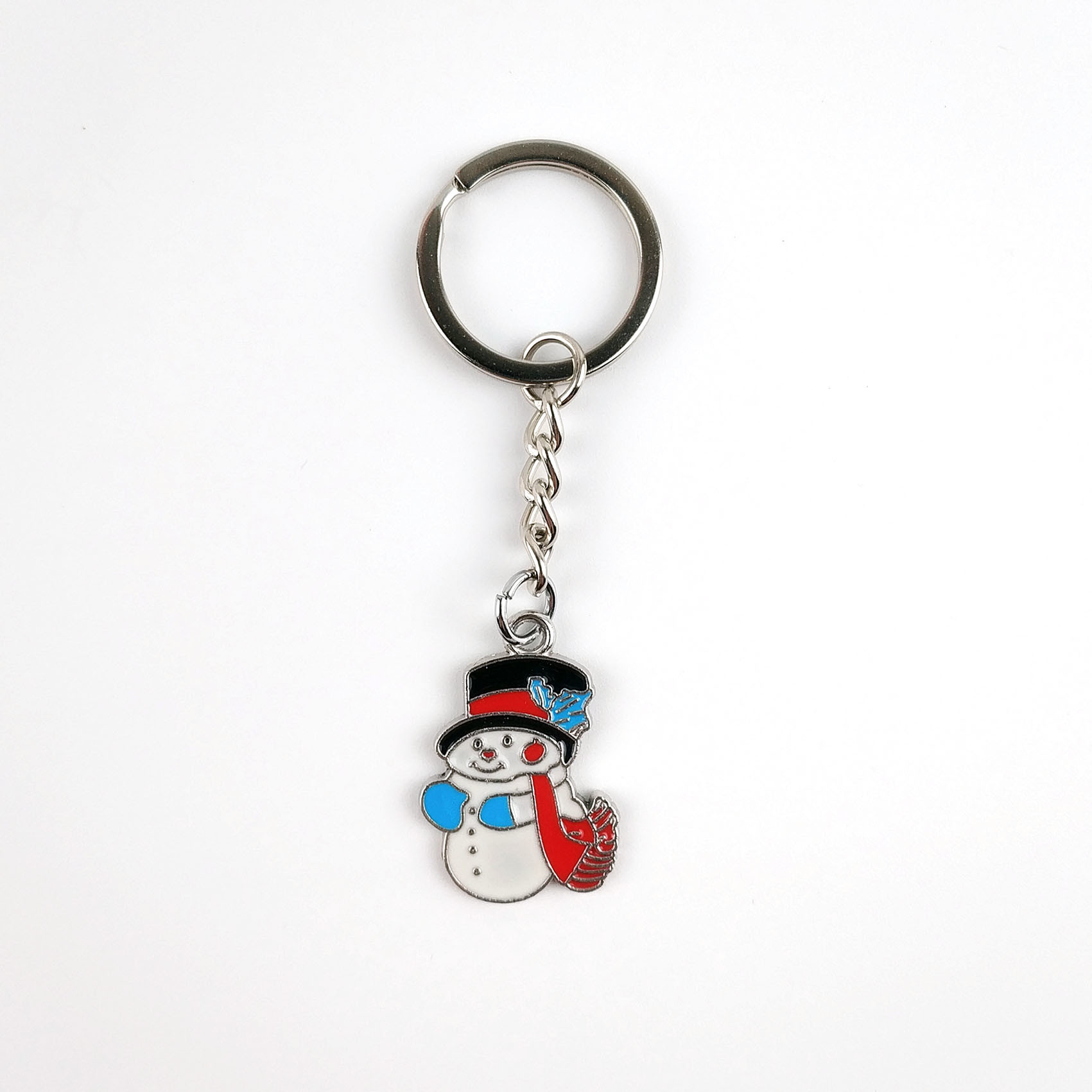 Christmas Themed Soft Enamel Keychain Festive Accessories for Holiday Season
