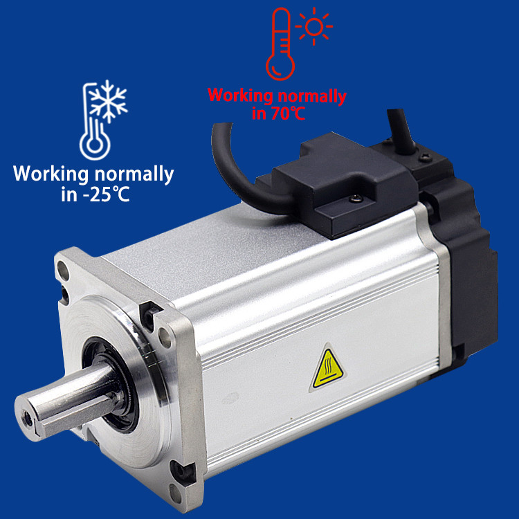 4.8A 48V High Torque DC Servo Motor With Encoder 2400 Lines