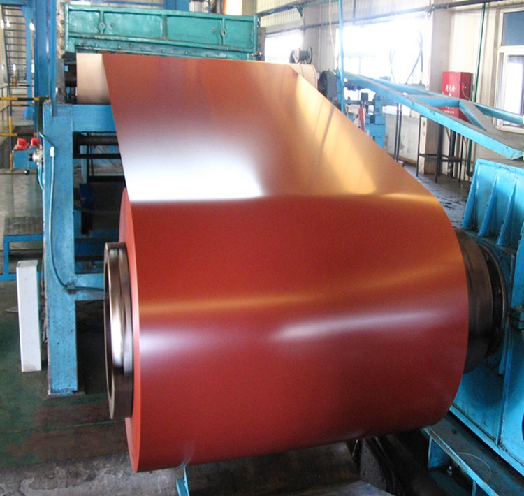 Hot Dipped Painted Sheet Metal Coils 0.4mm Metal Roofing Coil DX51D Color Code 9016