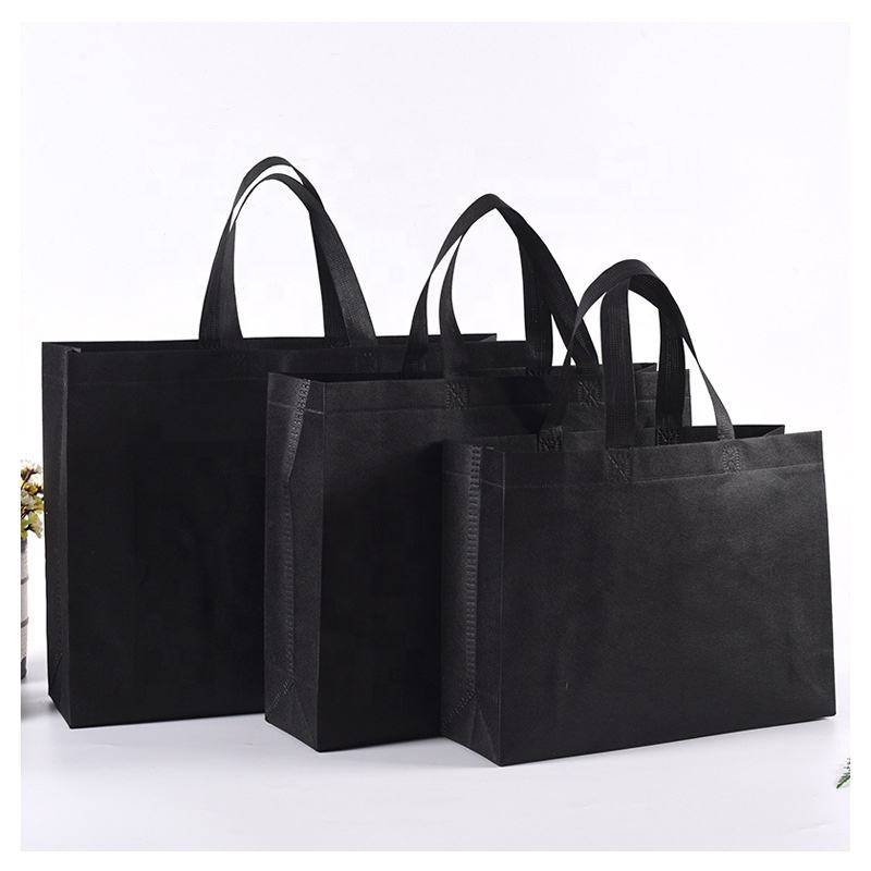 Customized Eco Fabric Tote Non-Woven Shopping Bag for Recyclable Fashion Accessories