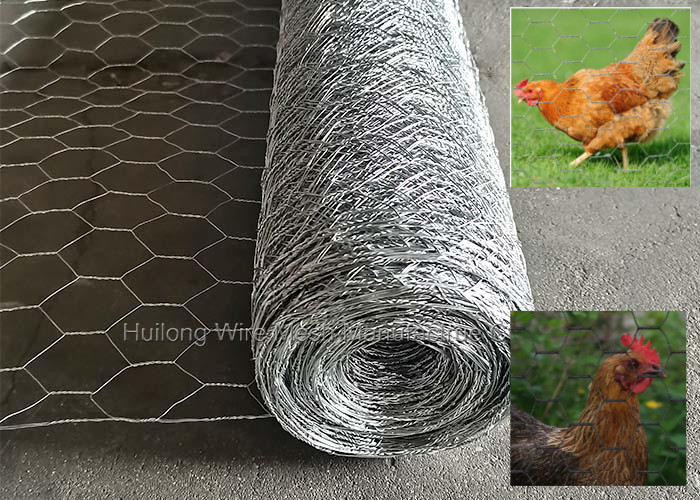 36 inches Hexagonal Wire Netting , Hardware Cloth Metal Chicken Wire Mesh