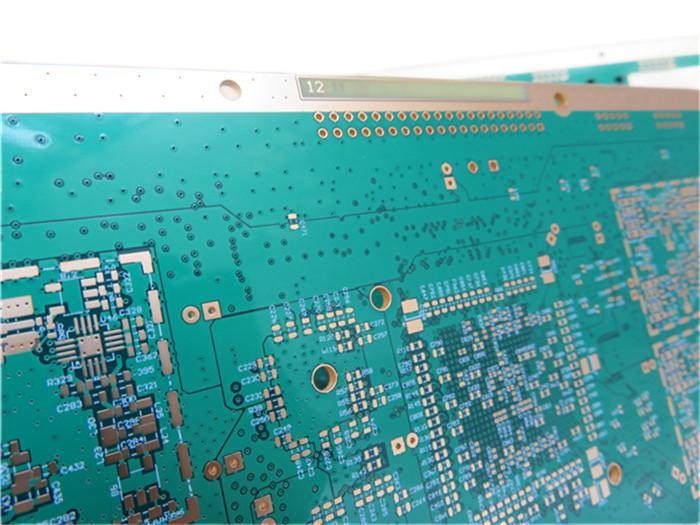 Impedance Controlled PCB 12 Layers High Tg Printed Circuit Board HDI Multilayer PCB Board On 2.0mm FR-4