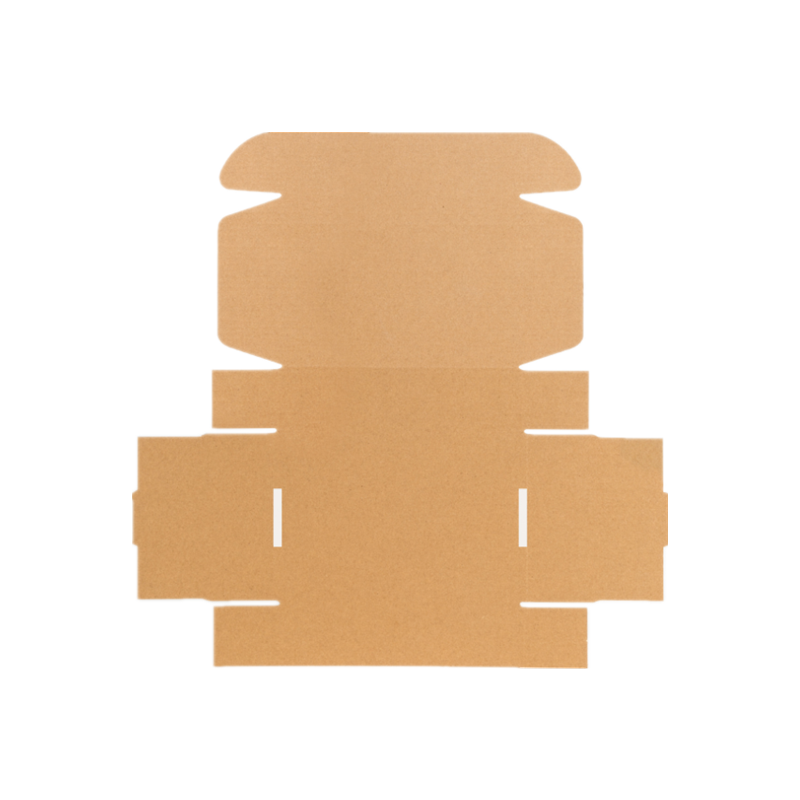 Brown Collapsable Kraft Indestructo Mailers Shoe Box 6x4x2 For Clothing Underwear Packaging